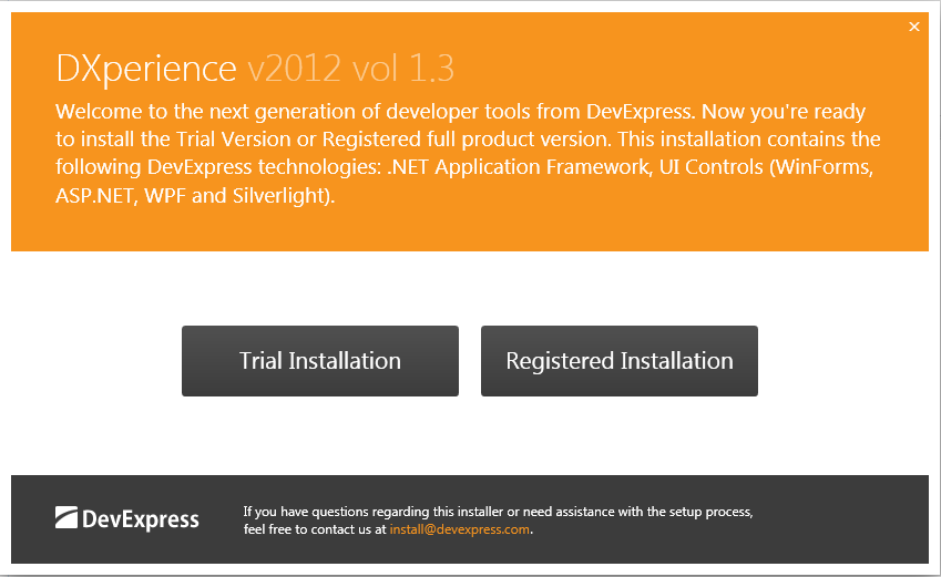 DevExpress DXv2 WPF 2012.1
