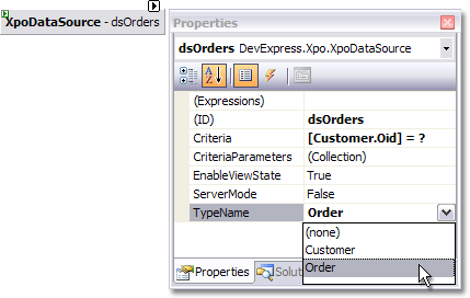 ASPxGridView控件常用示例四：显示主从数据 