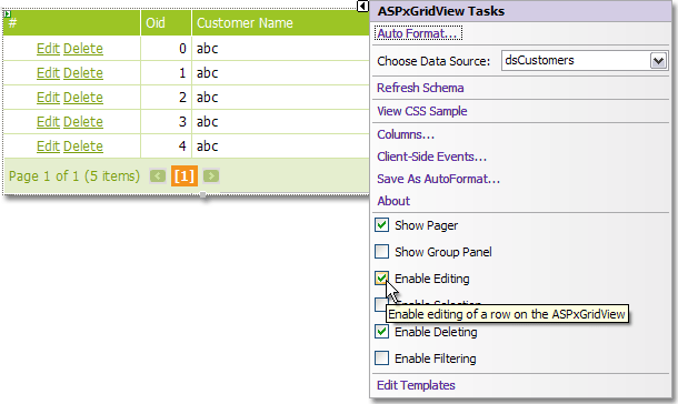 ASPxGridView控件常用示例四：显示主从数据 
