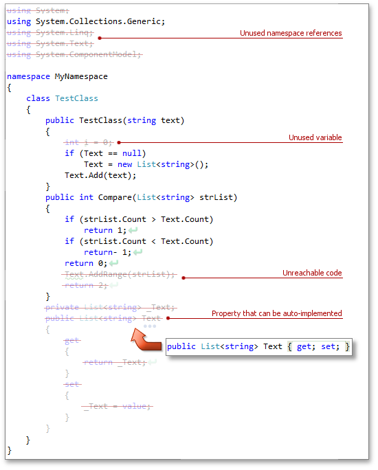 CodeRush使用教程二：代码风格