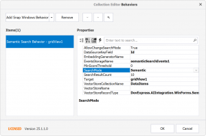 界面控件DevExpress WinForms v25.1新功能预览 - AI驱动的语义搜索