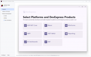 DevExpress WinForms v25.2新功能预览 - 即将支持JetBrains Rider